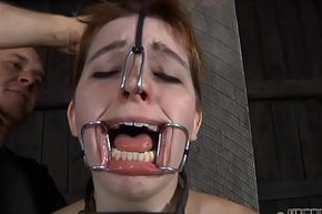 Bad slaves with bated breath for tortures